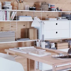 String Furniture String side panel 75 x 30 cm, 1-pack, white