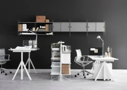 String Furniture String side panel 75 x 30 cm, 1-pack, white