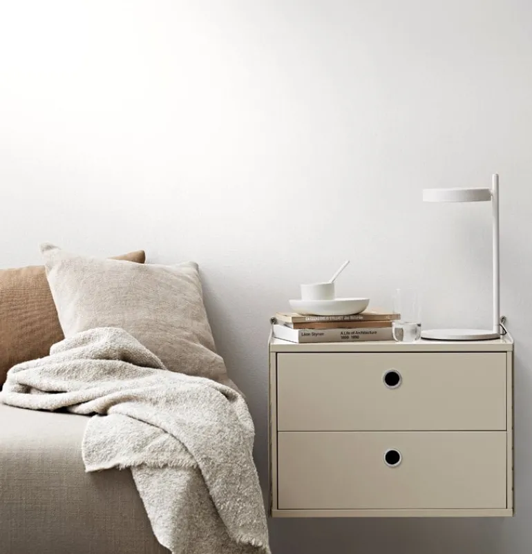 String Furniture String side panels 75 x 30 cm, 2-pack, beige