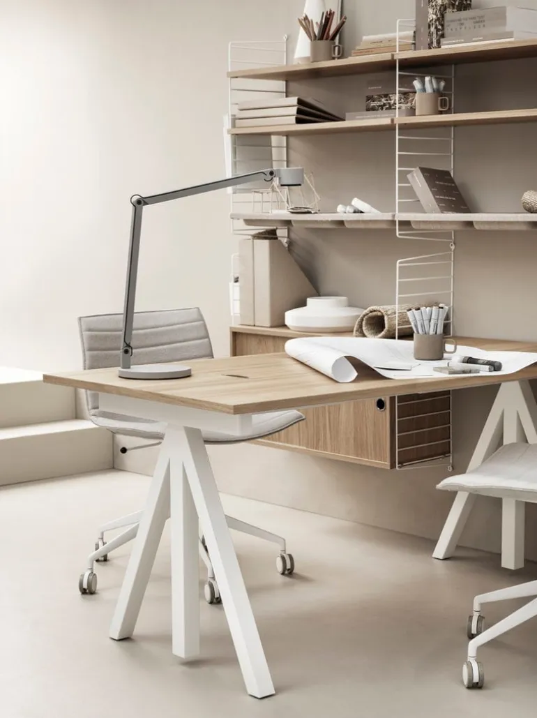 String Furniture String shelf 78 x 30 cm, 3-pack, oak