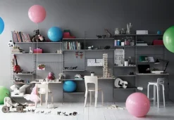 String Furniture String shelf 58 x 30 cm, 3-pack, white