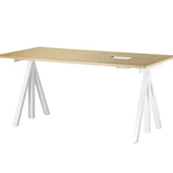 String Furniture String Works height adjustable table 160 cm, oak