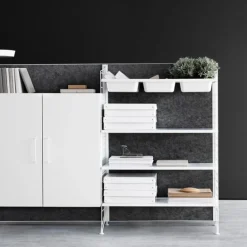 String Furniture String Works, filing cabinet, white