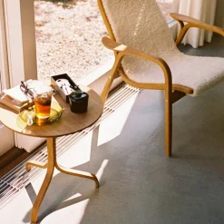 Swedese Lamino table, lacquered oak