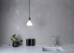 Tala Graphite pendant lamp base