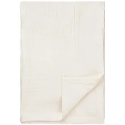 Tameko Dale bed throw, 260 x 260 cm, white