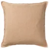 Tameko Lee cushion, 50 x 50 cm, ochre