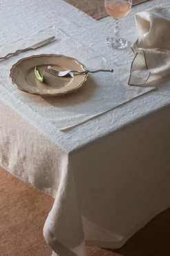 Tameko Lee placemat, 33 x 46 cm, set of 2, white