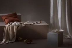 Tameko Merrow Heavy cushion, 50 x 50 cm, ochre