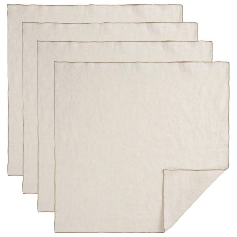 Tameko Merrow napkin, 50 x 50 cm, set of 4, natural