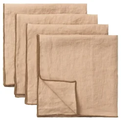 Tameko Merrow napkin, 50 x 50 cm, set of 4, ochre