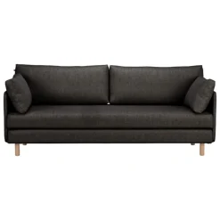 Tapio Anttila Collection ON2 Fabric sofa bed, dark grey Diamonds 007