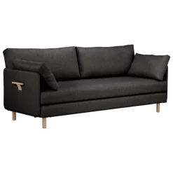 Tapio Anttila Collection ON2 Fabric sofa bed, dark grey Diamonds 007