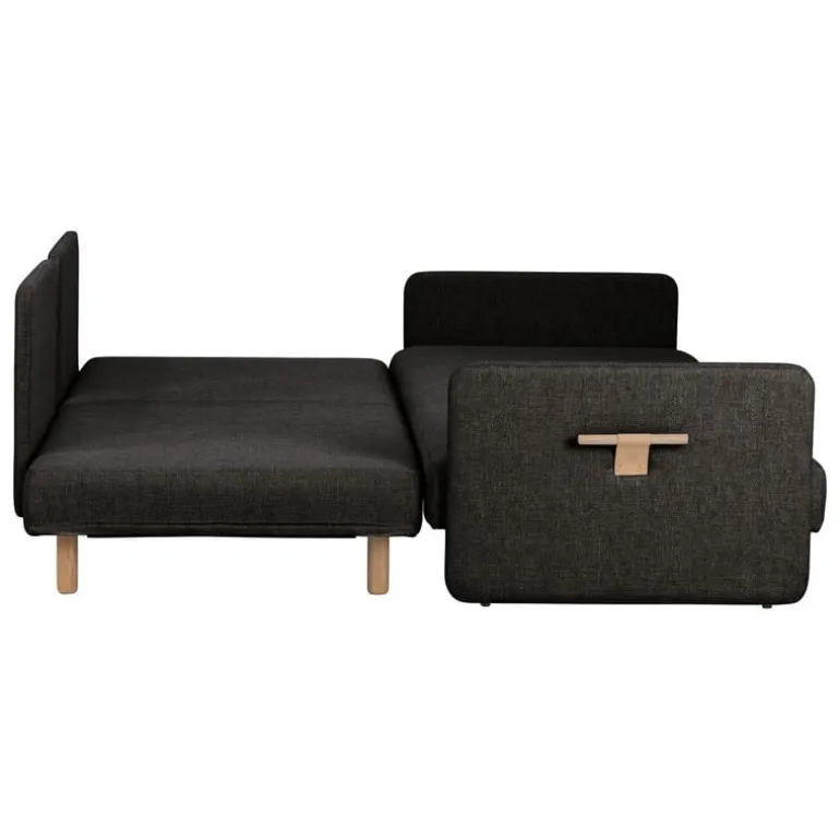 Tapio Anttila Collection ON2 Fabric sofa bed, dark grey Diamonds 007