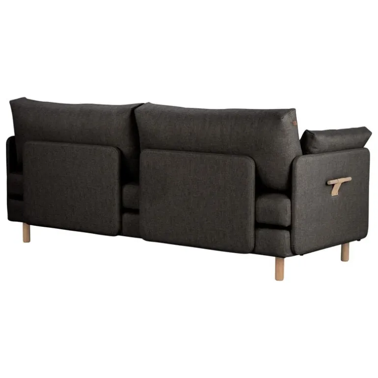 Tapio Anttila Collection ON2 Fabric sofa bed, dark grey Diamonds 007