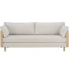 Tapio Anttila Collection ON2 Wood sofa bed, soap waxed oak - natural white Diamonds 012