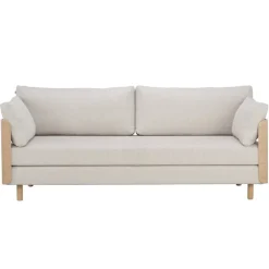 Tapio Anttila Collection ON2 Wood sofa bed, soap waxed oak - natural white Diamonds 012