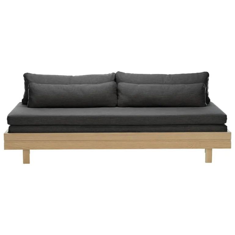 Tapio Anttila Collection Day&Night sofa bed, oak - grey Hopper 67