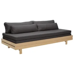 Tapio Anttila Collection Day&Night sofa bed, oak - grey Hopper 67