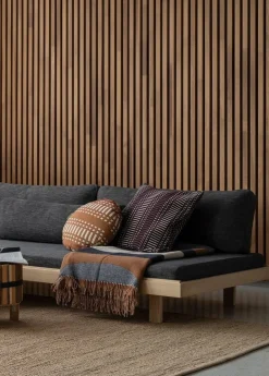 Tapio Anttila Collection Day&Night sofa bed, oak - grey Hopper 67