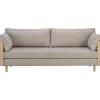 Tapio Anttila Collection ON2 Wood sofa bed, soap waxed oak - beige Diamonds 289