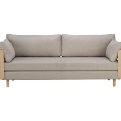 Tapio Anttila Collection ON2 Wood sofa bed, soap waxed oak - beige Diamonds 289