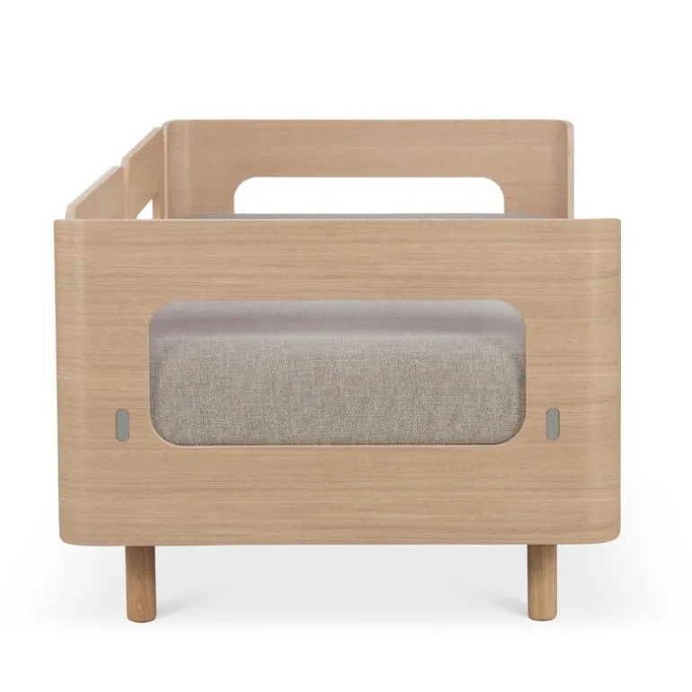 Tapio Anttila Collection ON2 Wood sofa bed, soap waxed oak - beige Diamonds 289