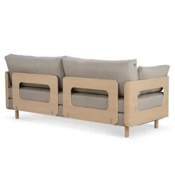 Tapio Anttila Collection ON2 Wood sofa bed, soap waxed oak - beige Diamonds 289