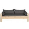 Tapio Anttila Collection Kaiku sofa bed, pine - grey Hopper 67