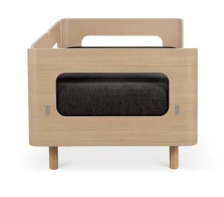 Tapio Anttila Collection ON2 Wood sofa bed, soap waxed oak - dark grey Diamonds 007