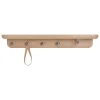Tapio Anttila Collection Renki coat rack, oak -  recycled leather