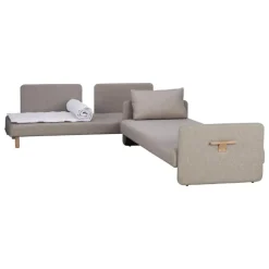 Tapio Anttila Collection ON2 Fabric sofa bed, beige Diamonds 289