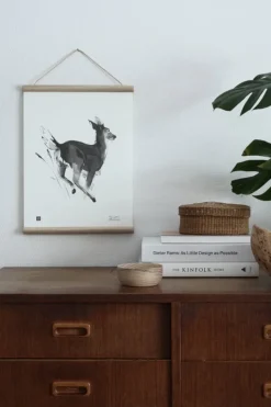 Teemu Järvi Illustrations White-Tailed Deer poster, 30 x 40 cm