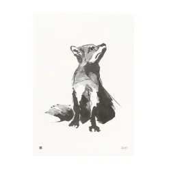 Teemu Järvi Illustrations Fox poster, 30 x 40 cm
