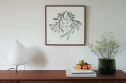 Teemu Järvi Illustrations Spruce Branch poster, 50 x 50 cm