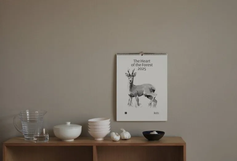 Teemu Järvi Illustrations The Heart of the Forest wall calendar 2025
