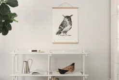 Teemu Järvi Illustrations Owl poster, 50 x 70 cm