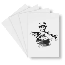 Teemu Järvi Illustrations The Adventurer mini poster set, 4 pcs