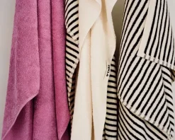 Tekla Bath towel, kodiak stripes