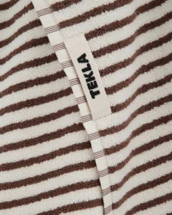 Tekla Bath towel, kodiak stripes