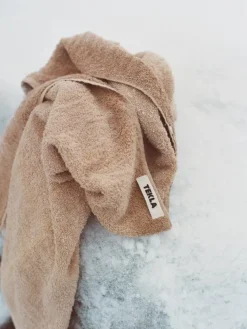 Tekla Bath towel, sienna