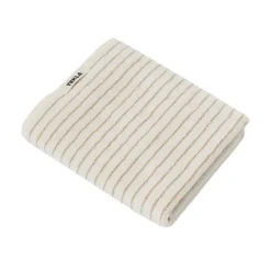 Tekla Bath towel, sienna stripes