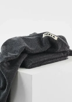 Tekla Guest towel, charcoal grey