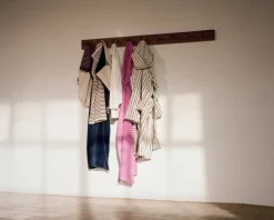 Tekla Guest towel, kodiak stripes