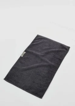 Tekla Hand towel, charcoal grey