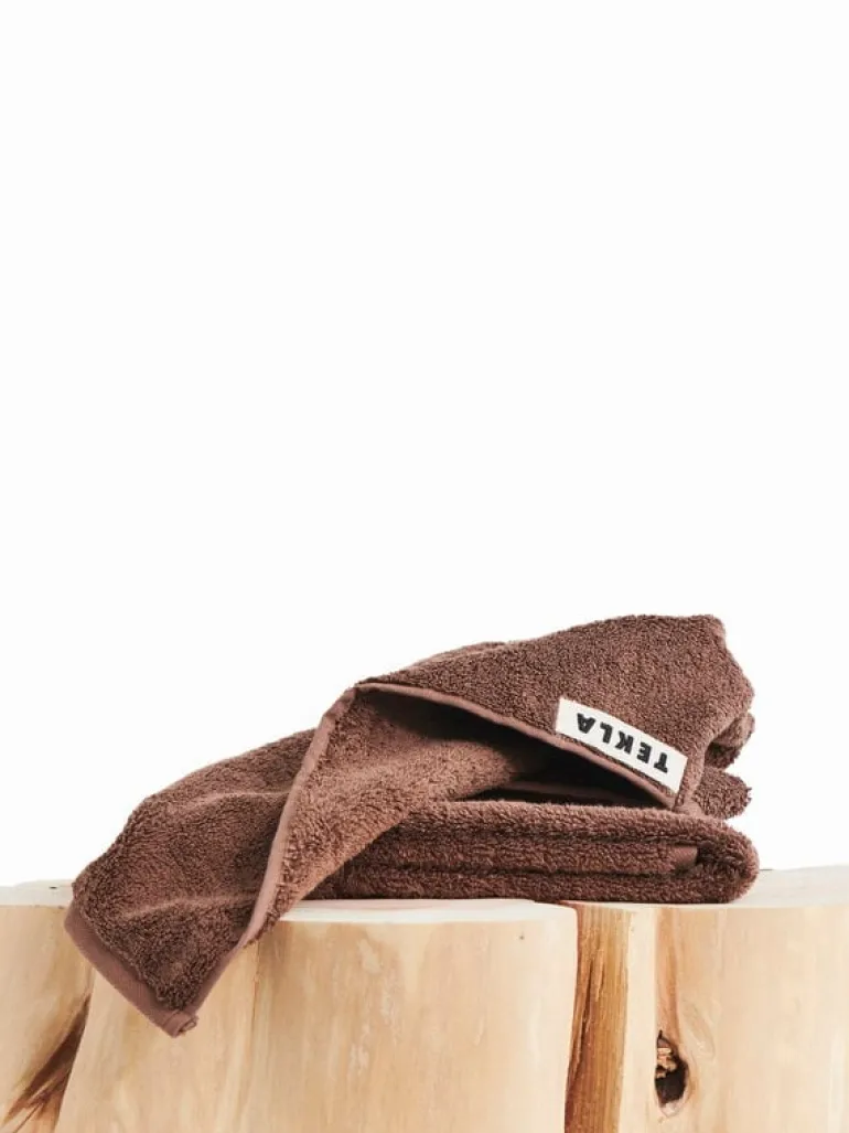 Tekla Hand towel, kodiak brown