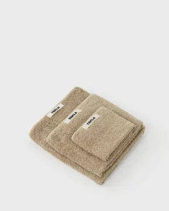 Tekla Hand towel, sienna
