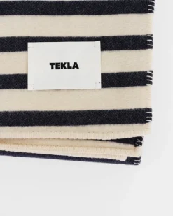 Tekla Lambswool blanket, 130 x 180 cm, magpie stripes