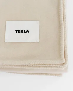 Tekla Lambswool blanket, 130 x 180 cm, snow
