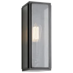 Tekna Annet Gauze wall lamp, dark bronze - clear glass